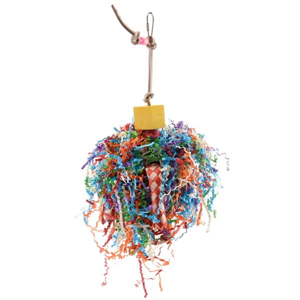 Bamboo & Ball Fun mit Weidenball und Schredderpapier