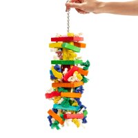 Big Blocks Adventure - XL Papageinspielzeug aus Holz