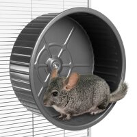 Laufrad aus Metall f&uuml;r Degus, Chinchillas uvm.
