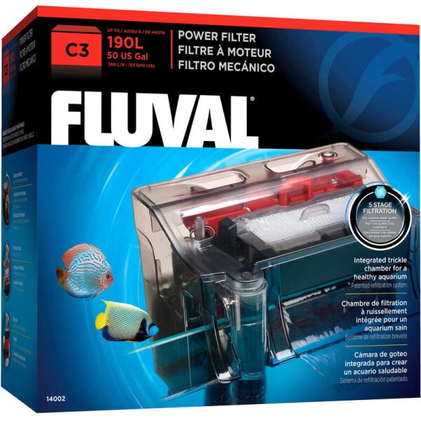 Fluval C3-Clip-On-Filter (Aquarium 75-190l)